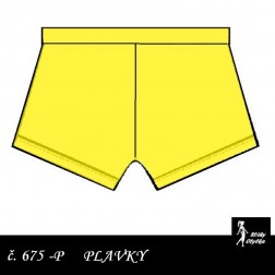 Plavky vzor 1