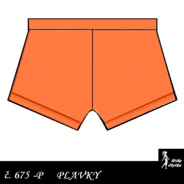 Plavky vzor 1