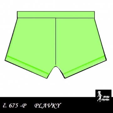 Plavky vzor 1