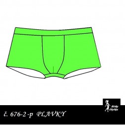 Plavky vzor 2