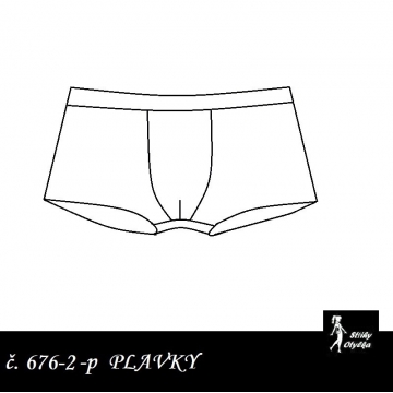 Plavky vzor 2