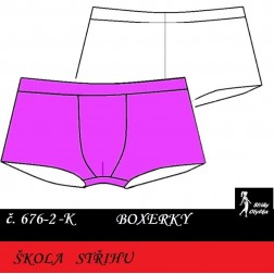 Škola střihu -  BOXERKY vz. 2