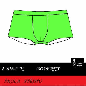 Škola střihu -  BOXERKY vz. 2