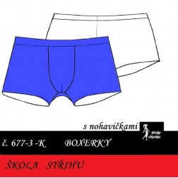 Škola střihu -  BOXERKY vz. 3