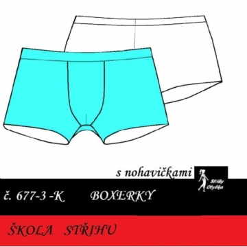 Škola střihu -  BOXERKY vz. 3