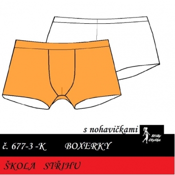 Škola střihu -  BOXERKY vz. 3