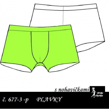 Plavky vzor 3