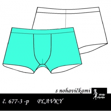 Plavky vzor 3