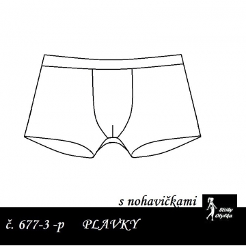 Plavky vzor 3