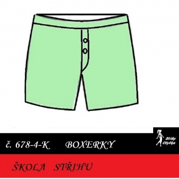 Škola střihu -  BOXERKY vz. 4