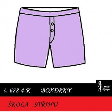 Škola střihu -  BOXERKY vz. 4