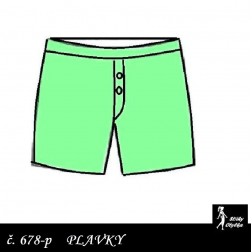 Plavky vzor 4