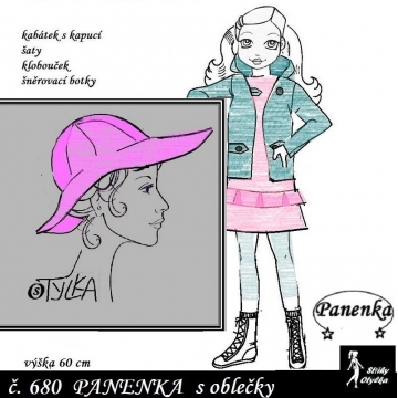 Panenka Otylka, oblečení, VP 60 cm
