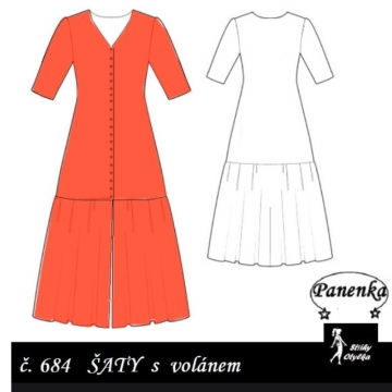Šaty na panenku