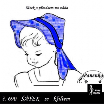 Šátek na panenku