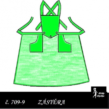 Zástěra za krk Blanka