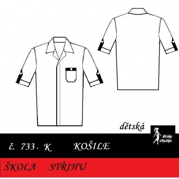 Škola střihu -  KOŠILE dětská Slavomír/a