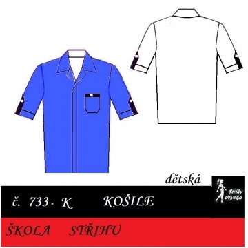Škola střihu -  KOŠILE dětská Slavomír/a
