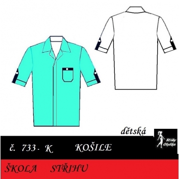Škola střihu -  KOŠILE dětská Slavomír/a