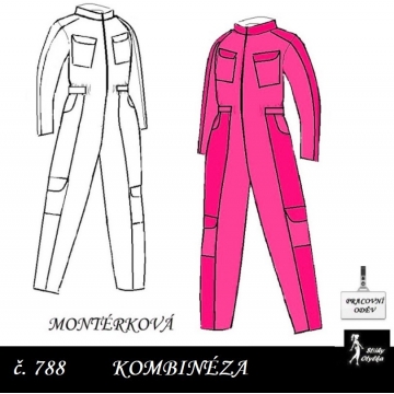 Montérkový overal Yveta