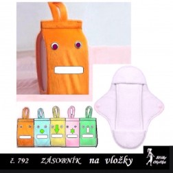 ZÁSOBNÍK závěsný na hygienické potřeby