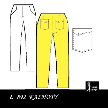 Kalhoty Květa / Květoslav