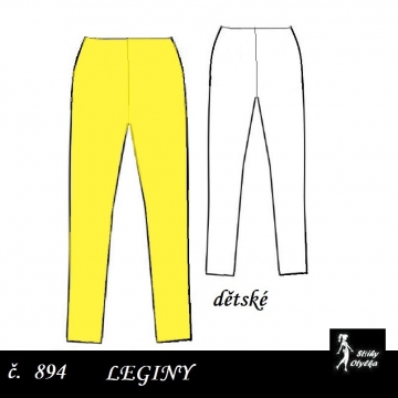 Legíny úzké dětské, Alex