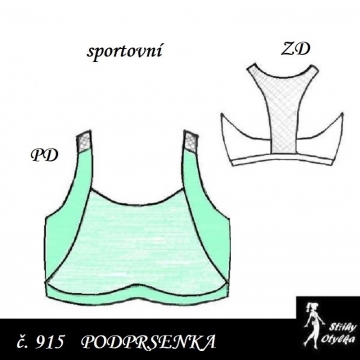 Podprsenka sportovní, Alexandra