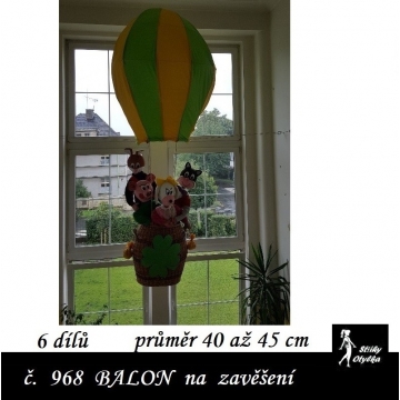 Horkovzdušný balón průměr 40 cm