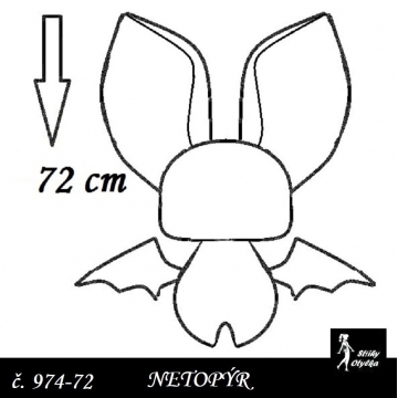 Netopýr velký VP 72 cm
