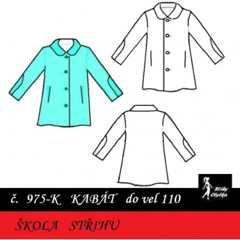Škola střihu -  KABÁT do vel 110, Rozita
