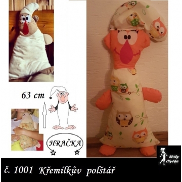 Křemílkův polštář vel 63 cm