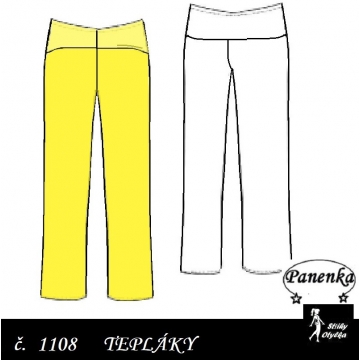 tepláky na panenku / panáčka