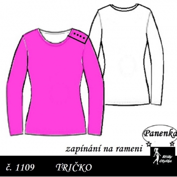 Tričko na panenku / panáčka
