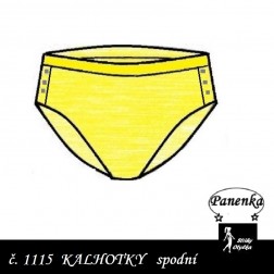 kalhotky na panenku