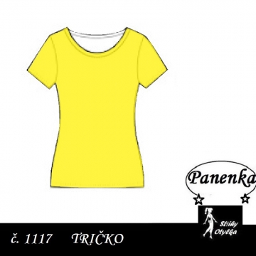 Tričko na panenku / panáčka