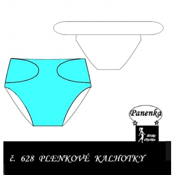 plenkové kalhotky na panenku