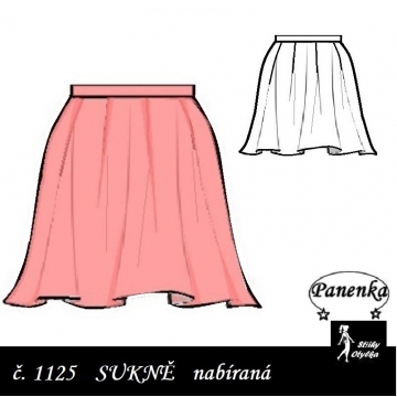 Sukně na panenku