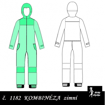 Kombinéza  s kapucí Bereniké / Břeťa