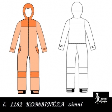 Kombinéza  s kapucí Bereniké / Břeťa