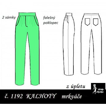 Kalhoty v úpletu, Veronička