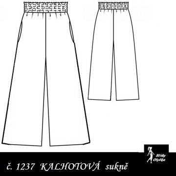 Kalhotová sukně Ada