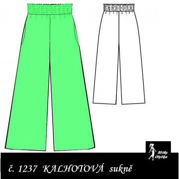 Kalhotová sukně Ada
