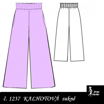 Kalhotová sukně Ada