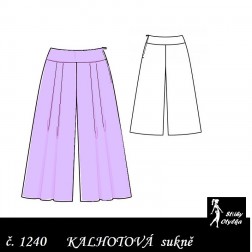 Kalhotová sukně Adléta