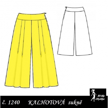 Kalhotová sukně Adléta