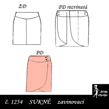 Zavinovací sukně, Olinka