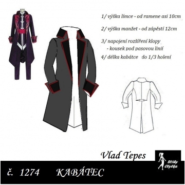 Kabát Vlad Tepes