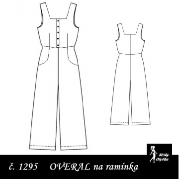 Overal na ramínka Barbara