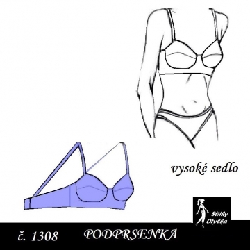 Podprsenka, vysoké sedlo, Adriana